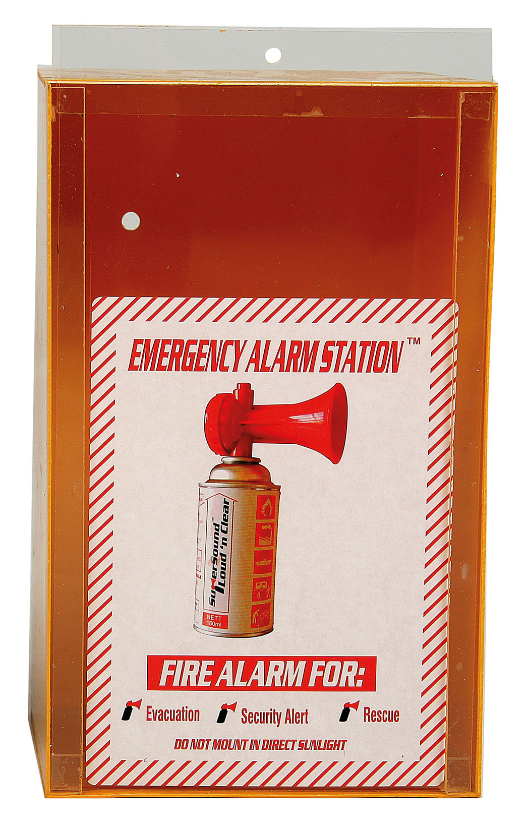 Safety Equipment :: Fire & Road Safety :: Air Horn Wall Mountable Box