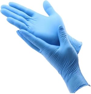 Examination Blue Powder Free Gloves