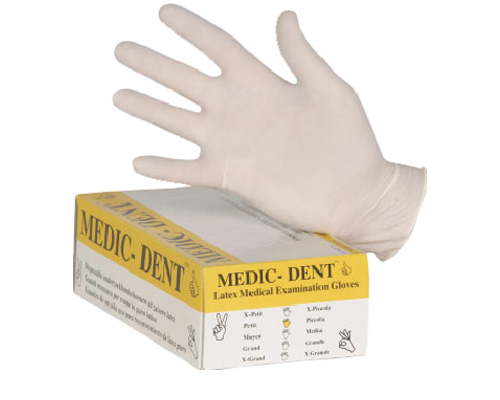 Examination Latex Powdered Gloves