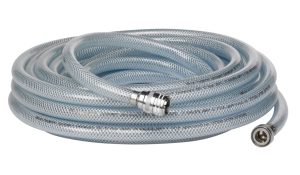 Cold water hose - Clear with Couplings - 15m