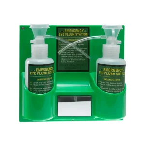 First Aid eyewash station double bottle set