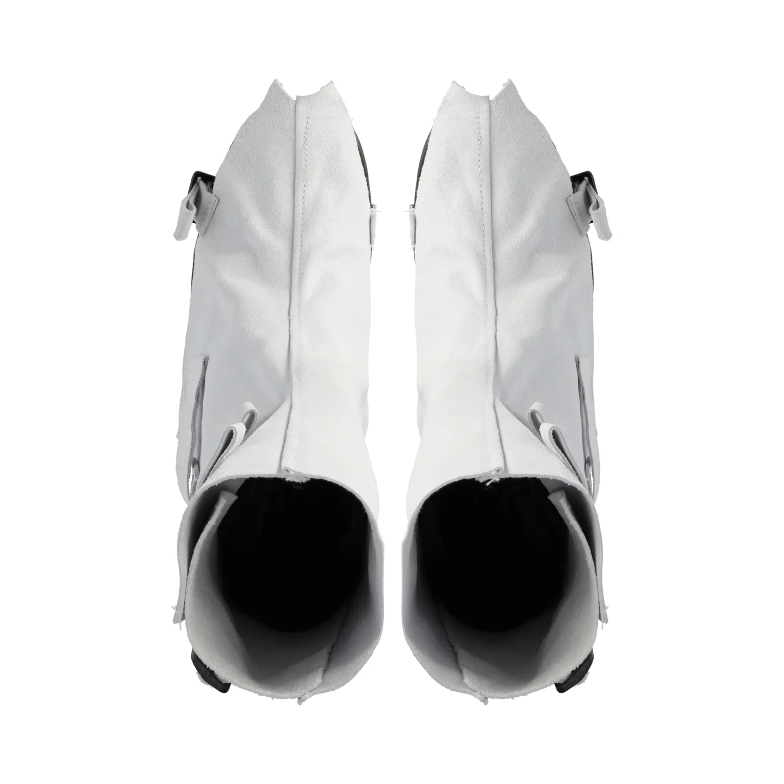 Chrome Leather Knee Spats - Image 2