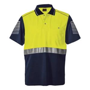 Raid Two Tone High visibility Golf shirt