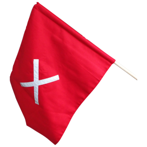 Reflective Warning Flag - Red