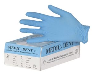 Examination Blue Powder Free Gloves