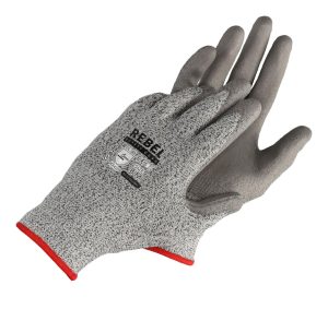 REBEL Tru Touch Cut 5 PU Wrist Gloves