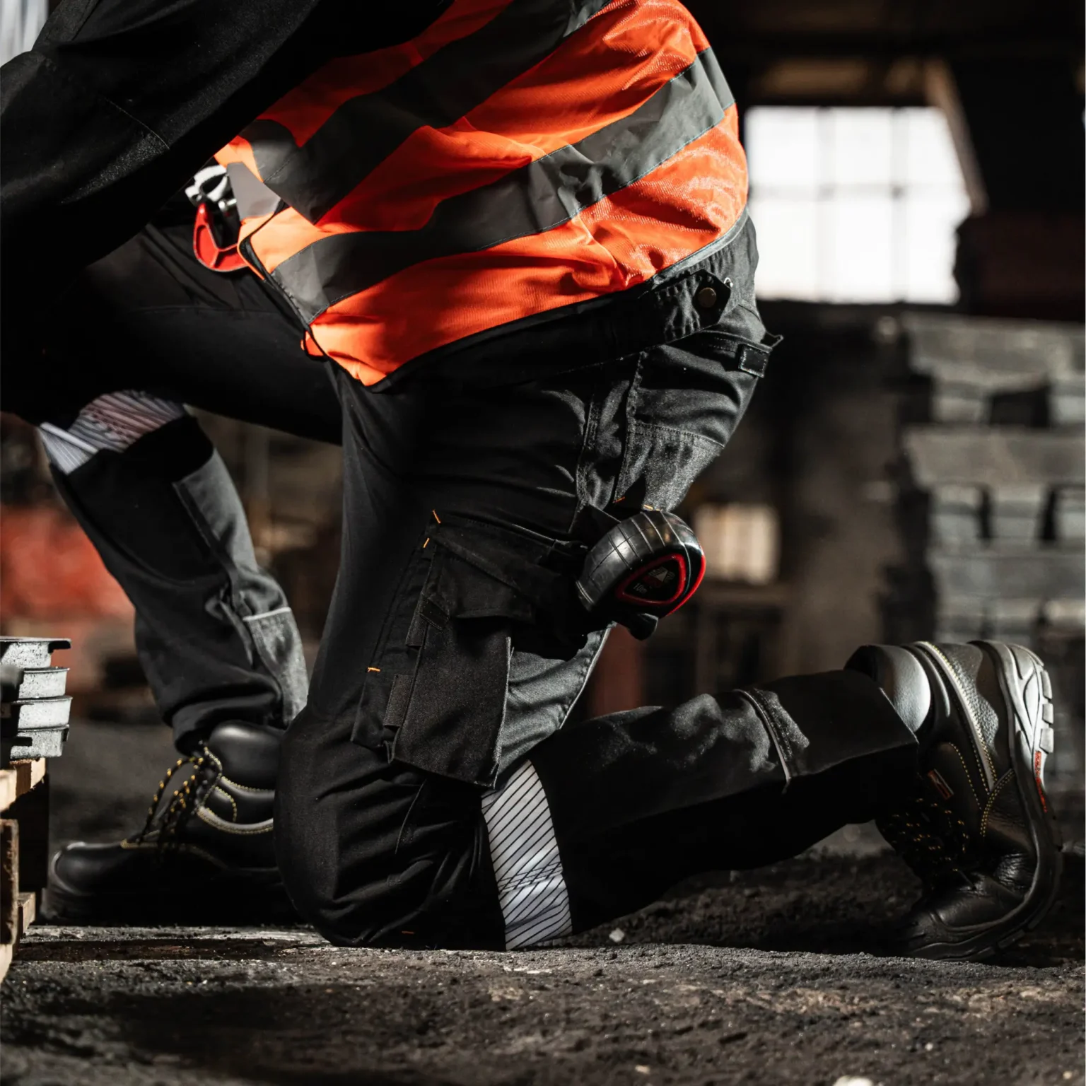 REBEL Tech Gear Technical Trousers - Raven Black Pro - Image 2