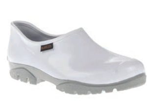 Shova Slip on Shoe - White & Grey
