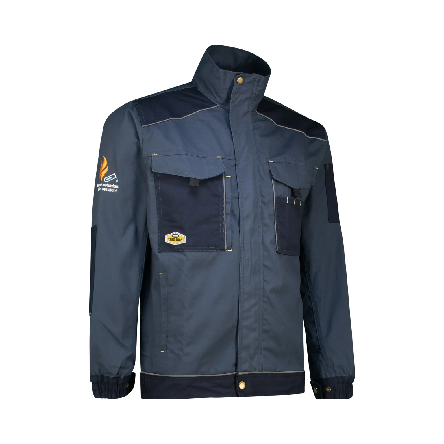 REBEL - Technical Acid Flame Jacket Airforce Blue