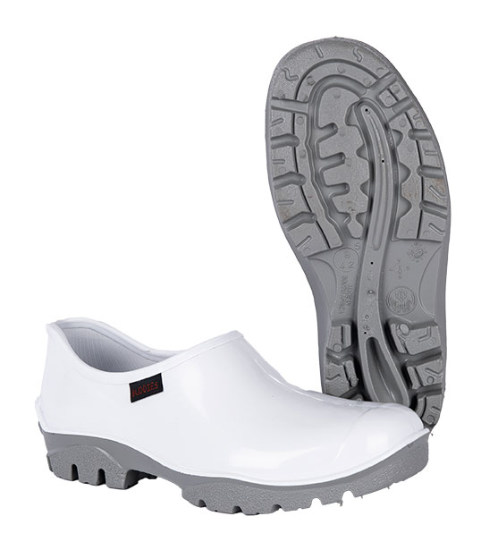 Shova Slip on Shoe - White & Grey - Image 2